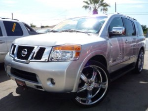 2008 Nissan ARMADA , Premium Wheels 26,NAVIGATION SYSTEM DVD System - $19,999.00