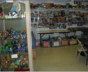 Large toy selection with low prices!