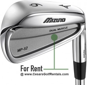 Mizuno MP-52 Irons for Rent