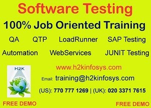 Online Training and Placement on QA, BA, QTP,Java, Oracle,.NET