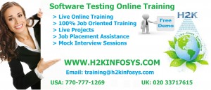 Software Testing (QA) Online Training