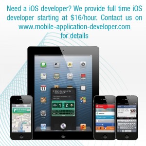 Need a iOS developer?