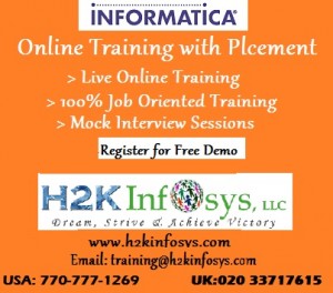 INFORMATICA Online Training