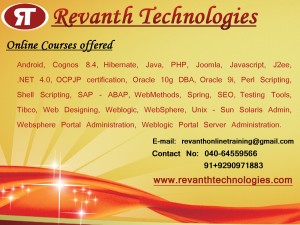 OBIA Online training from Bangalore