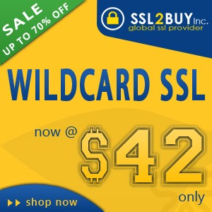 Catch Cheap AlphaSSL Wildcard at $42 from SSL2BUY.com