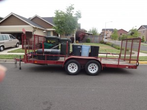 GARDENING TRAILER FOR SALE