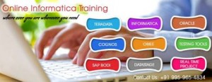 Online Training courses at Online Informatica training