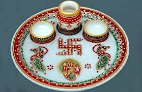 Best Marble Puja Thali