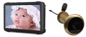 5.8G Wireless Door Peephole Camera with DVR from skycneye.com