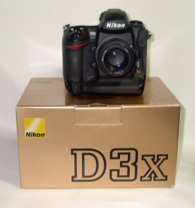 Nikon D3x Camera With Nikon AF 50mm Lens