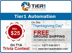 Celebrate Thanksgiving Day &amp; Black Friday Weekend with Tier1Automation