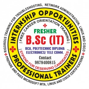 Fresher B.Sc (IT) | BCA