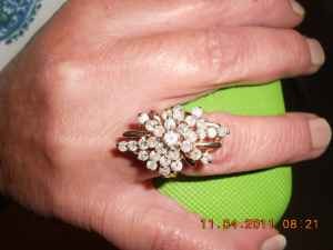 5 carat Cocktail Ring 