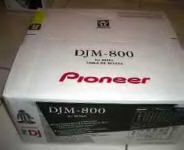 ORIGINAL NEW DJ SET 2x PIONEER CDJ-400 &amp; 1x PIONEER 400-MIXER +     HDJ 1000 HEADPHONE at 1200Euro