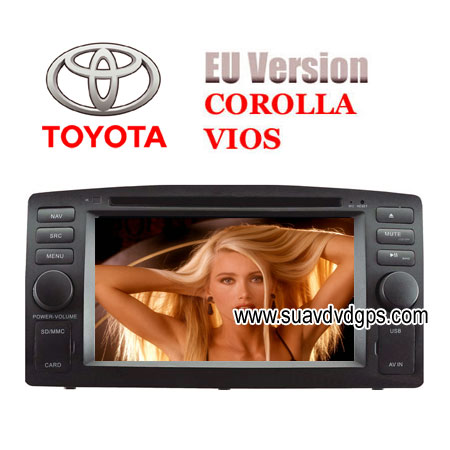 EURO Version TOYOTA COROLLA VIOS Car DVD Player GPS navigation TV IPOD CAV-8070ET