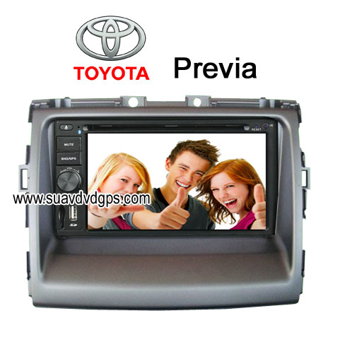 Toyota Previa stereo radio Car DVD player digital TV GPS CAV-62TPA