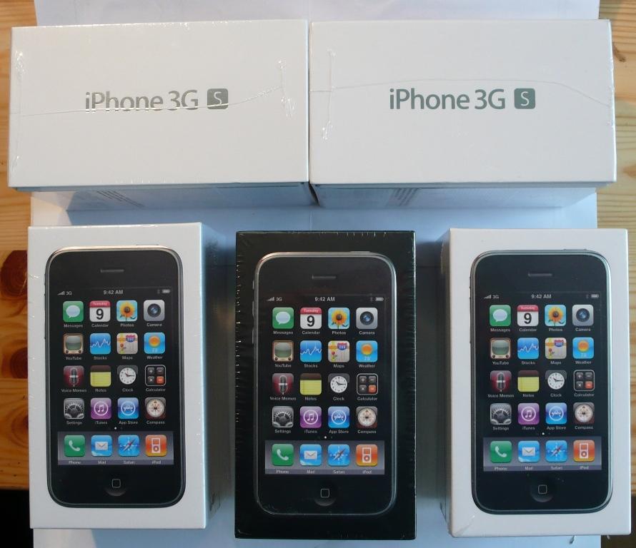 NEW APPLE IPHONE 3GS 3G S 32GB UNLOCKED BLACK WARRANTY