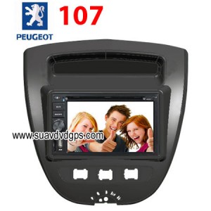 Peugeot 107 factory stereo radio Car DVD player digital TV GPS CAV-107PG